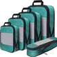 Compression Packing Cubes for Suitcases,5 Set Travel Essentials, Lightweight